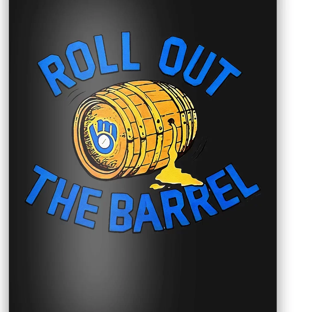 Brewers Roll Out The Barrel Poster