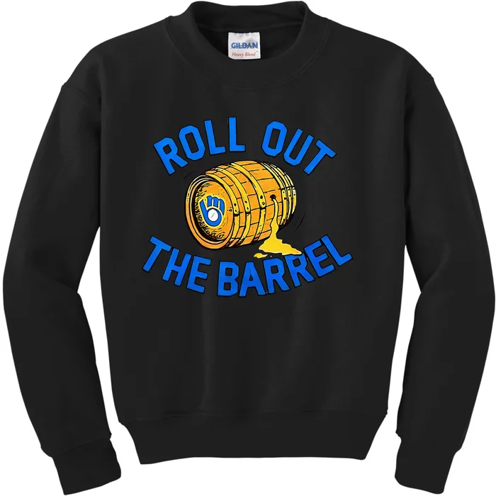 Brewers Roll Out The Barrel Kids Sweatshirt