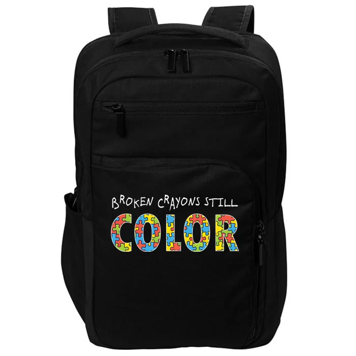 Broken Crayons Still Color Impact Tech Backpack