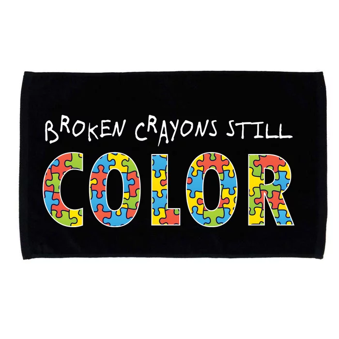 Broken Crayons Still Color Microfiber Hand Towel