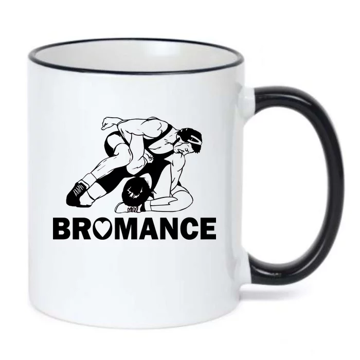 Bromance Wrestling Black Color Changing Mug