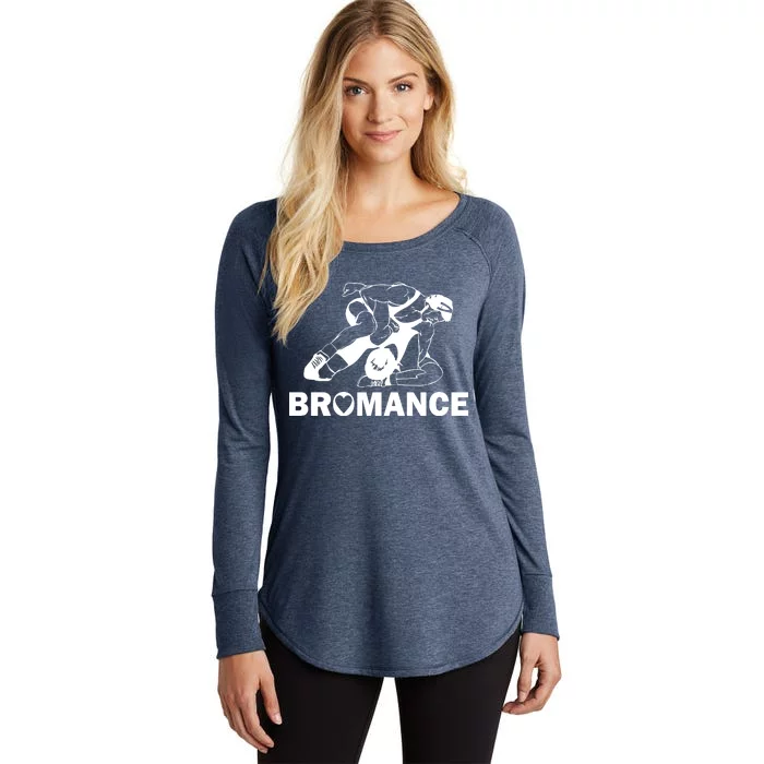 Bromance Wrestling Women's Perfect Tri Tunic Long Sleeve Shirt