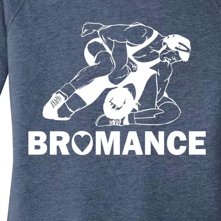 Bromance Wrestling Women's Perfect Tri Tunic Long Sleeve Shirt