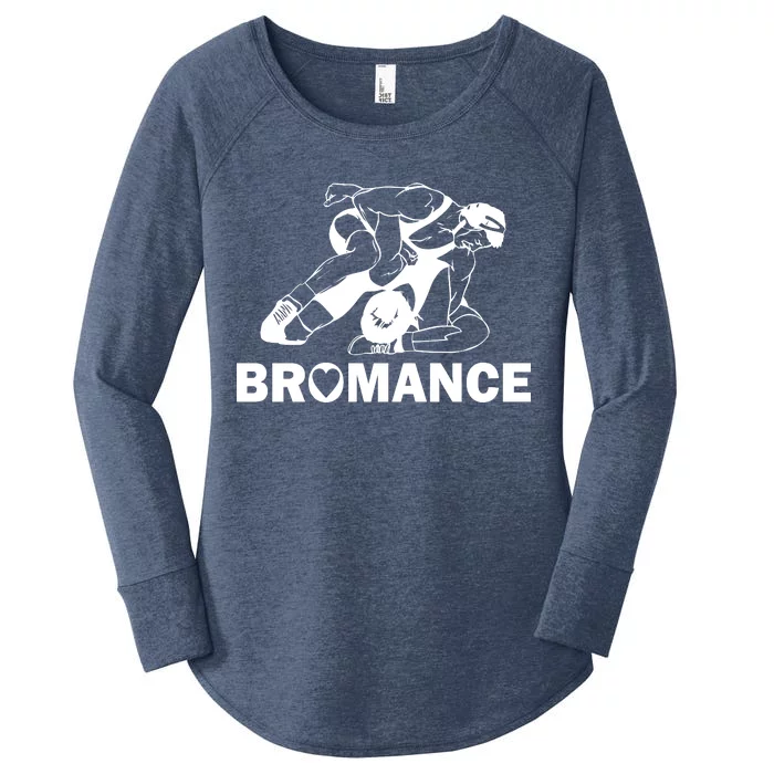 Bromance Wrestling Women's Perfect Tri Tunic Long Sleeve Shirt