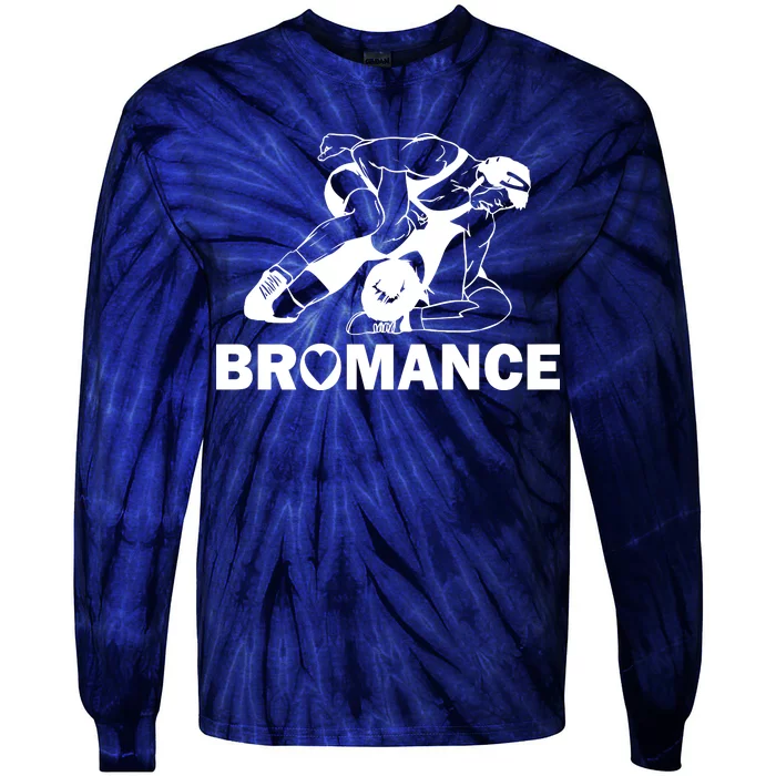 Bromance Wrestling Tie-Dye Long Sleeve Shirt