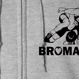 Bromance Wrestling Full Zip Hoodie