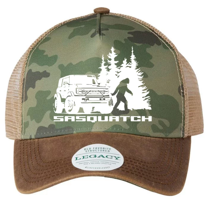 Bronco Sasquatch Truck Legacy Tie Dye Trucker Hat