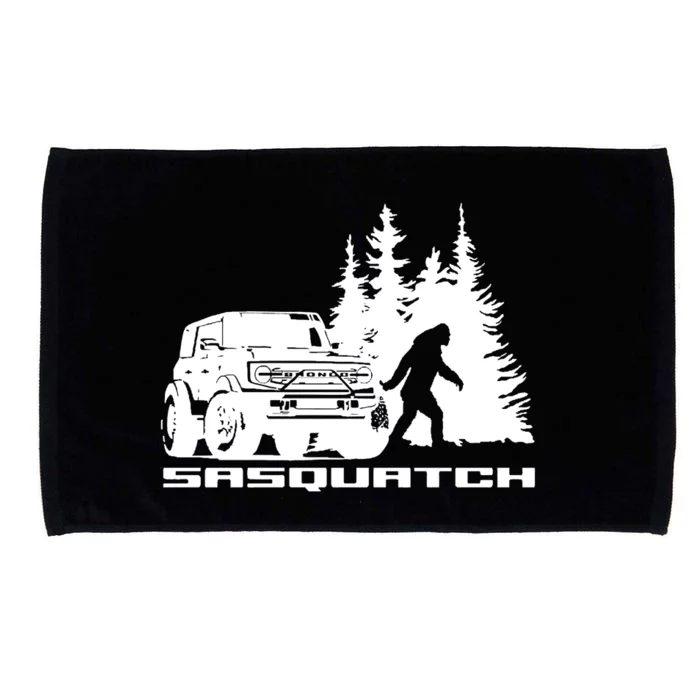 Bronco Sasquatch Truck Microfiber Hand Towel