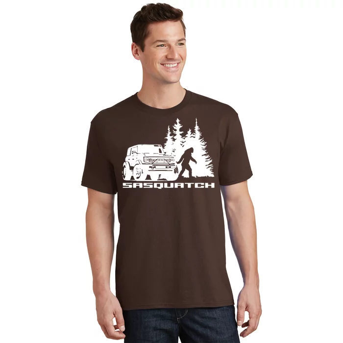 Bronco Sasquatch Truck T-Shirt