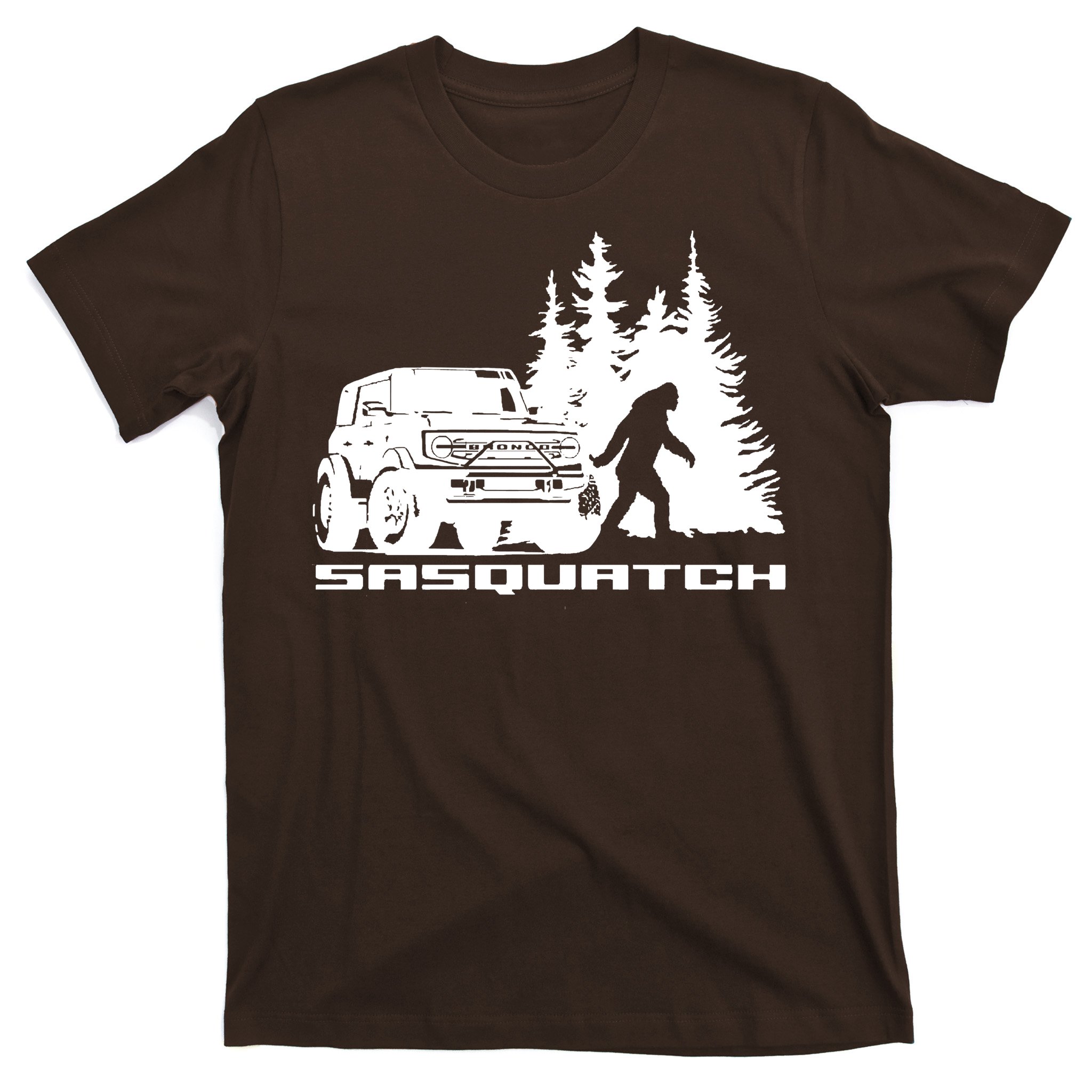 Bronco Sasquatch Truck Women's T-Shirt