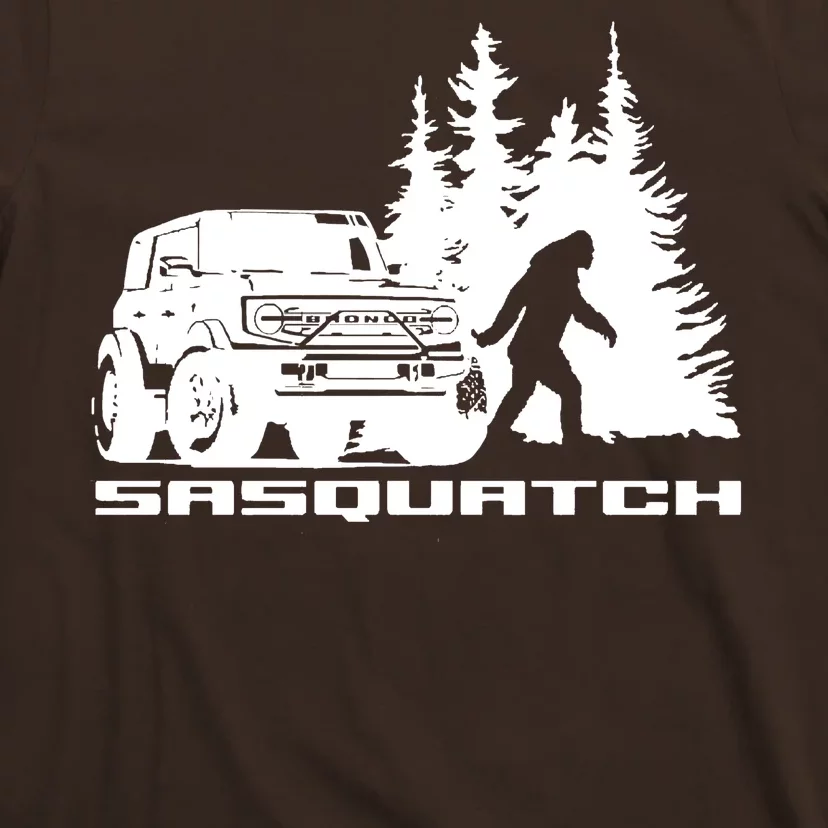 Bronco Sasquatch Truck T-Shirt