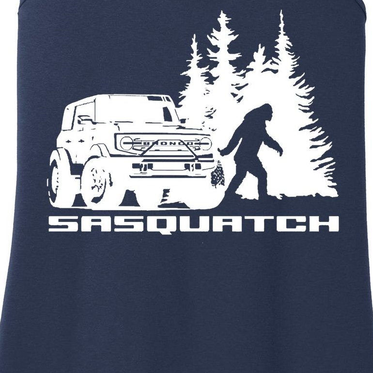 Bronco Sasquatch Truck Ladies Essential Tank