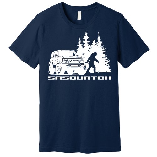 Bronco Sasquatch Truck Premium T-Shirt