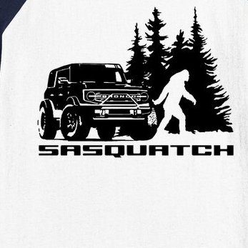 Bronco Sasquatch Truck Baseball Sleeve Shirt