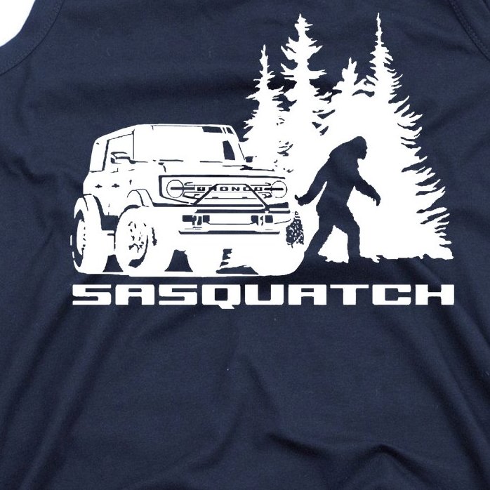 Bronco Sasquatch Truck Tank Top