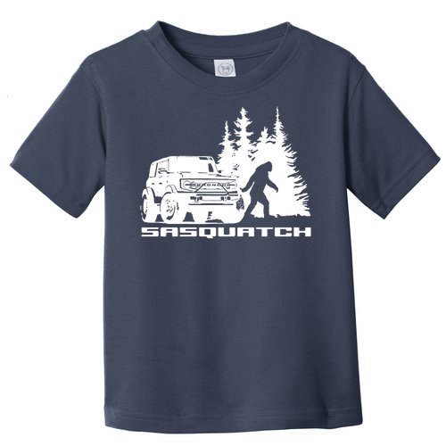 Bronco Sasquatch Truck Toddler T-Shirt