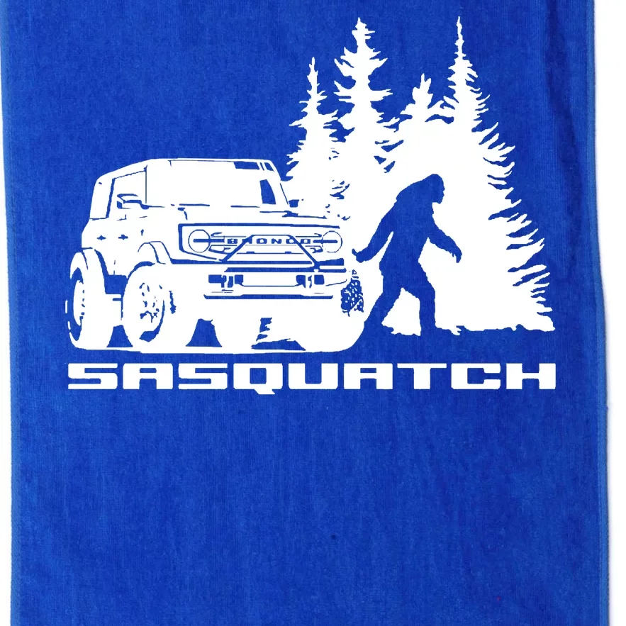 Bronco Sasquatch Truck Platinum Collection Golf Towel