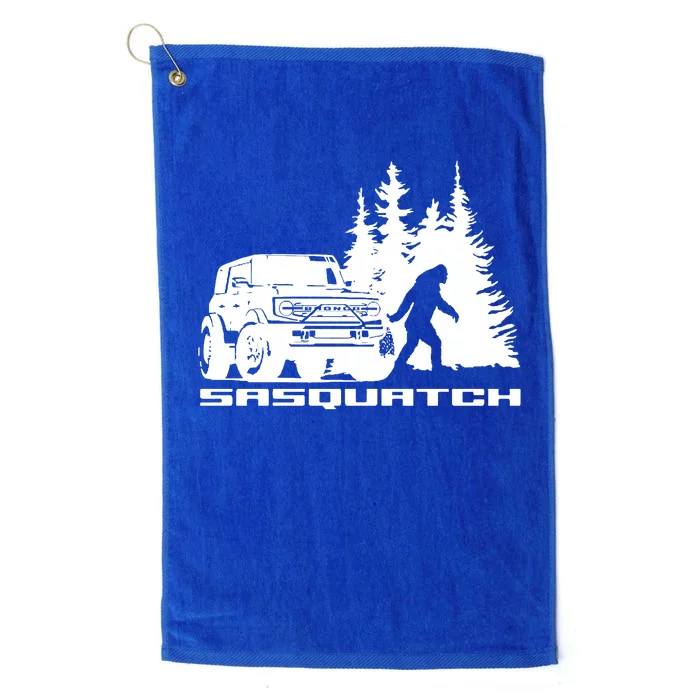 Bronco Sasquatch Truck Platinum Collection Golf Towel