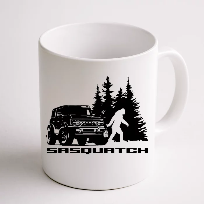 Bronco Sasquatch Truck Coffee Mug