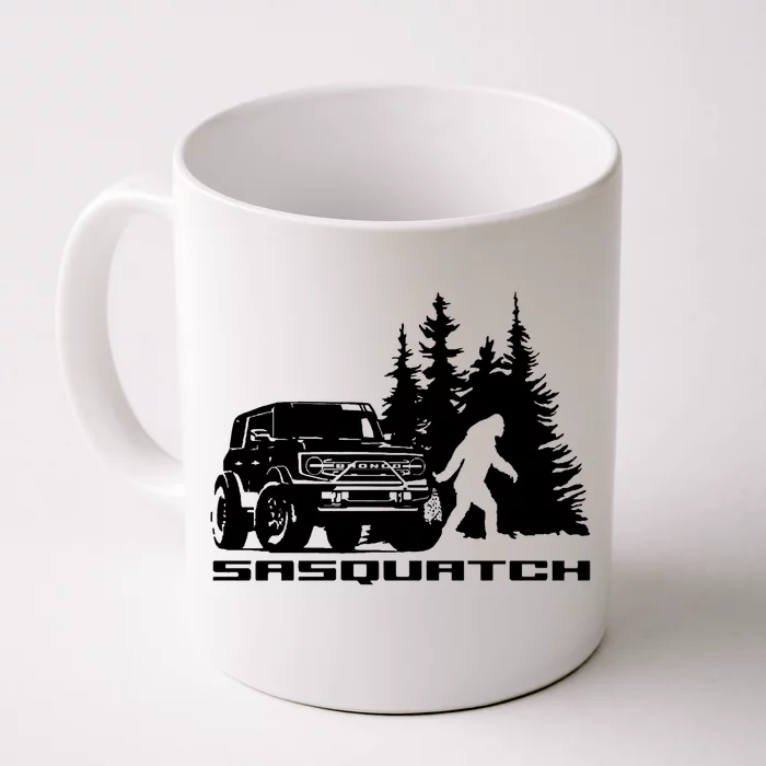 Bronco Sasquatch Truck Coffee Mug
