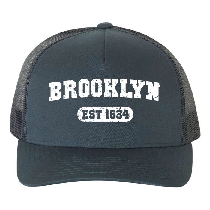 Brooklyn Est 1634 Yupoong Adult 5-Panel Trucker Hat