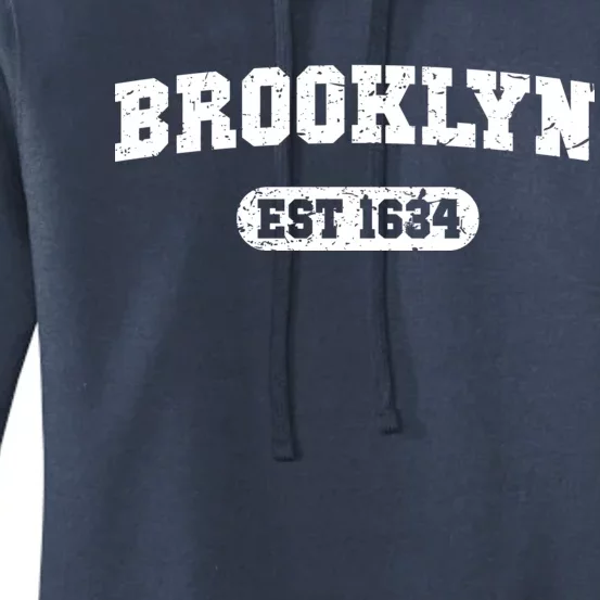 Brooklyn Est 1634 Women's Pullover Hoodie