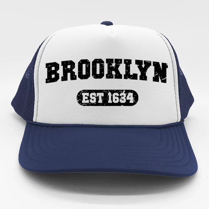 Brooklyn Est 1634 Trucker Hat