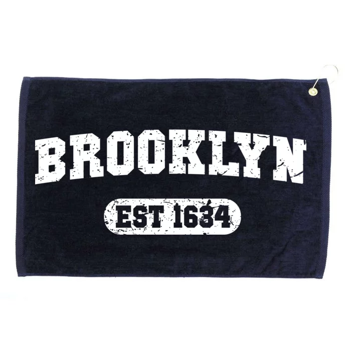 Brooklyn Est 1634 Grommeted Golf Towel