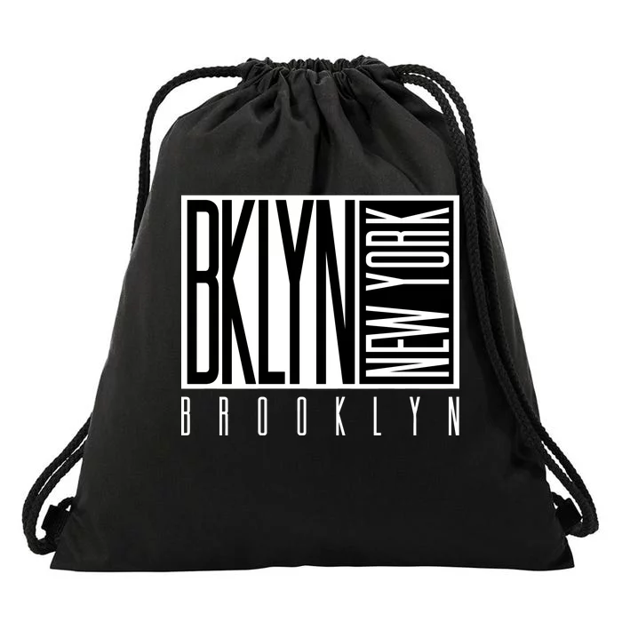 Brooklyn New York Vintage Drawstring Bag