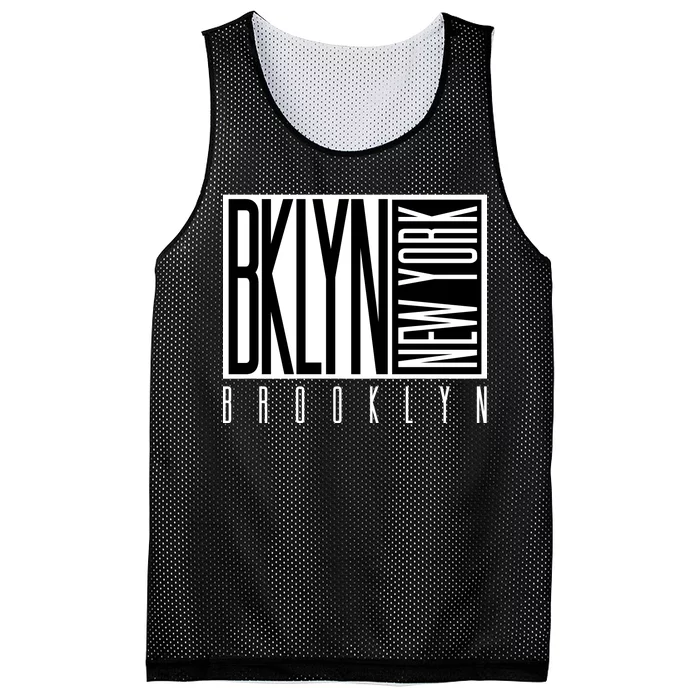 Brooklyn New York Vintage Mesh Reversible Basketball Jersey Tank