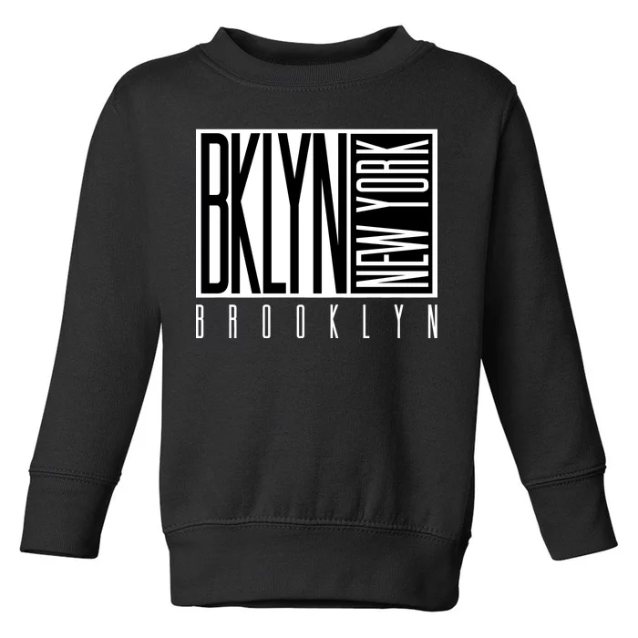 Brooklyn New York Vintage Toddler Sweatshirt