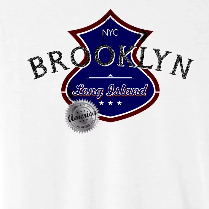 Brooklyn NYC Land of the Free Logo ChromaSoft Performance T-Shirt