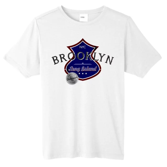 Brooklyn NYC Land of the Free Logo ChromaSoft Performance T-Shirt