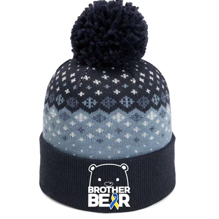 Brother Bear - Down Syndrome Awareness The Baniff Cuffed Pom Beanie