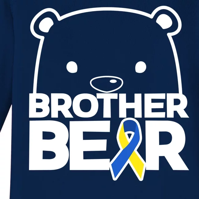 Brother Bear - Down Syndrome Awareness Baby Long Sleeve Bodysuit