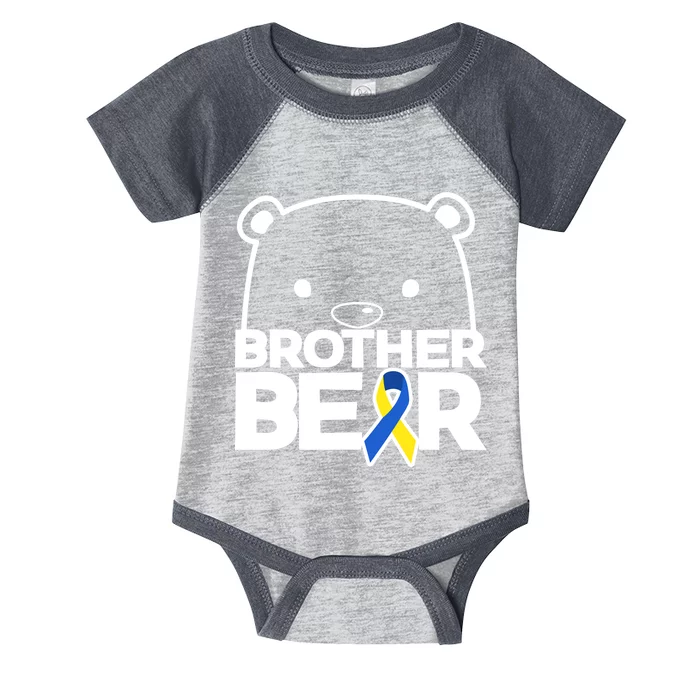 Brother Bear - Down Syndrome Awareness Infant Baby Jersey Bodysuit