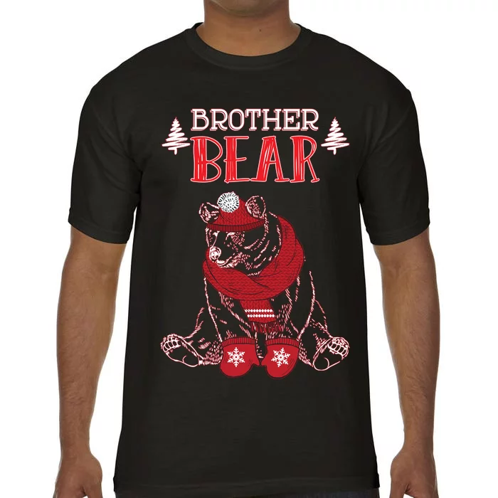 Brother Bear Christmas Santa Family Matching Pajamas Comfort Colors T-Shirt