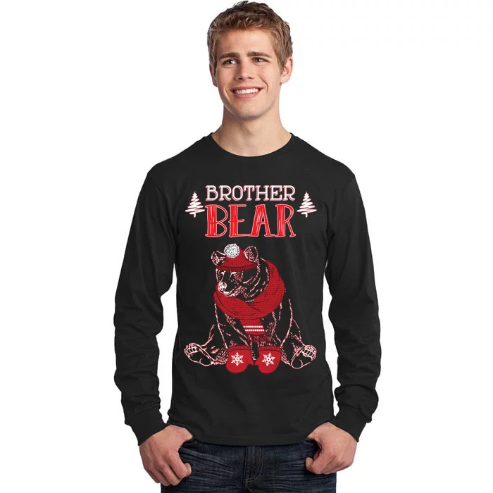 Brother Bear Christmas Santa Family Matching Pajamas Tall Long Sleeve T-Shirt