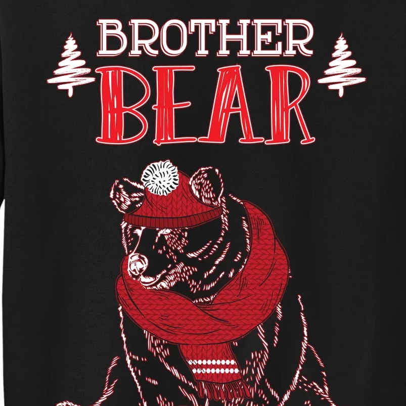 Brother Bear Christmas Santa Family Matching Pajamas Tall Sweatshirt