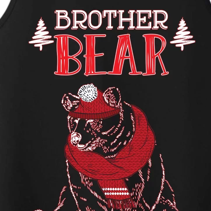 Brother Bear Christmas Santa Family Matching Pajamas Performance Tank