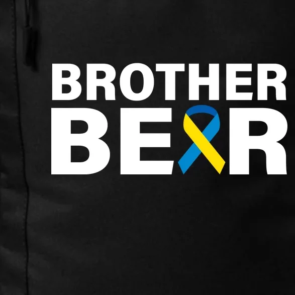 Brother Bear Down Syndrome Awareness Daily Commute Backpack