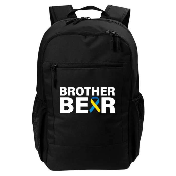 Brother Bear Down Syndrome Awareness Daily Commute Backpack