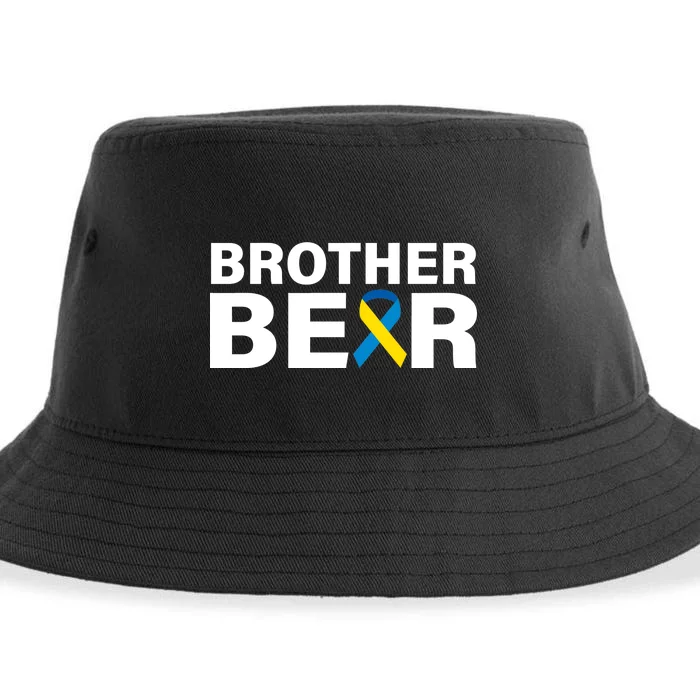 Brother Bear Down Syndrome Awareness Sustainable Bucket Hat