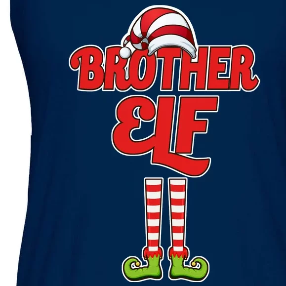 Brother Elf Christmas Ladies Essential Flowy Tank