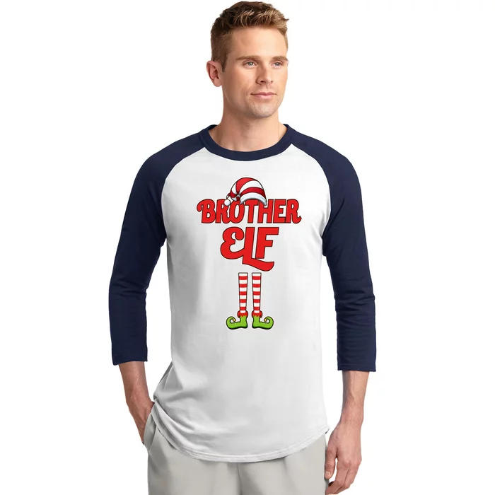 Brother Elf Christmas Baseball Sleeve Shirt