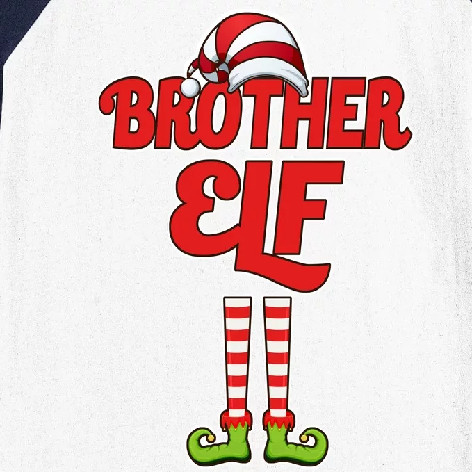 Brother Elf Christmas Baseball Sleeve Shirt