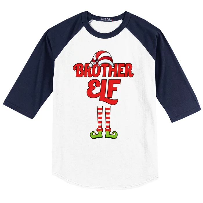 Brother Elf Christmas Baseball Sleeve Shirt