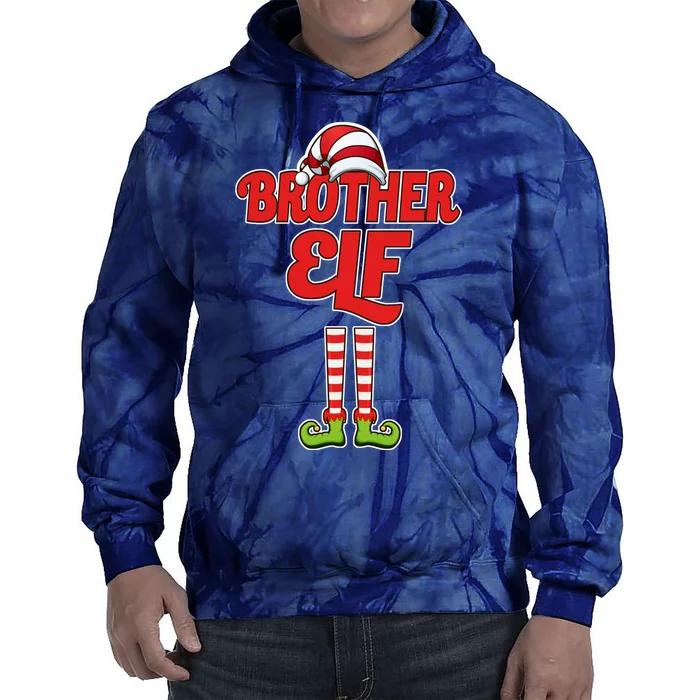 Brother Elf Christmas Tie Dye Hoodie