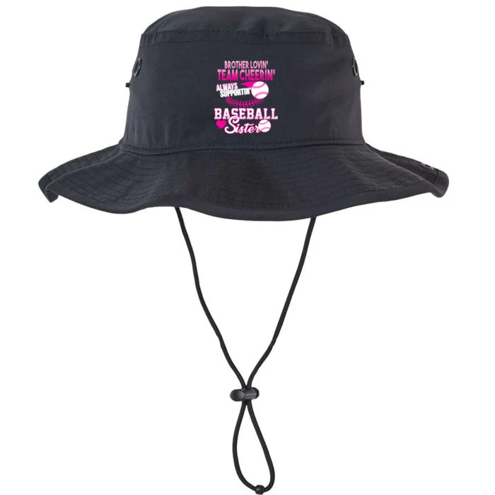 Brother Lovin Team Cheerin Baseball Sister Legacy Cool Fit Booney Bucket Hat