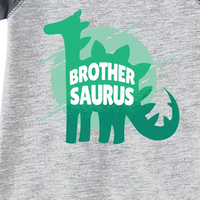 Brother Saurus Infant Baby Jersey Bodysuit